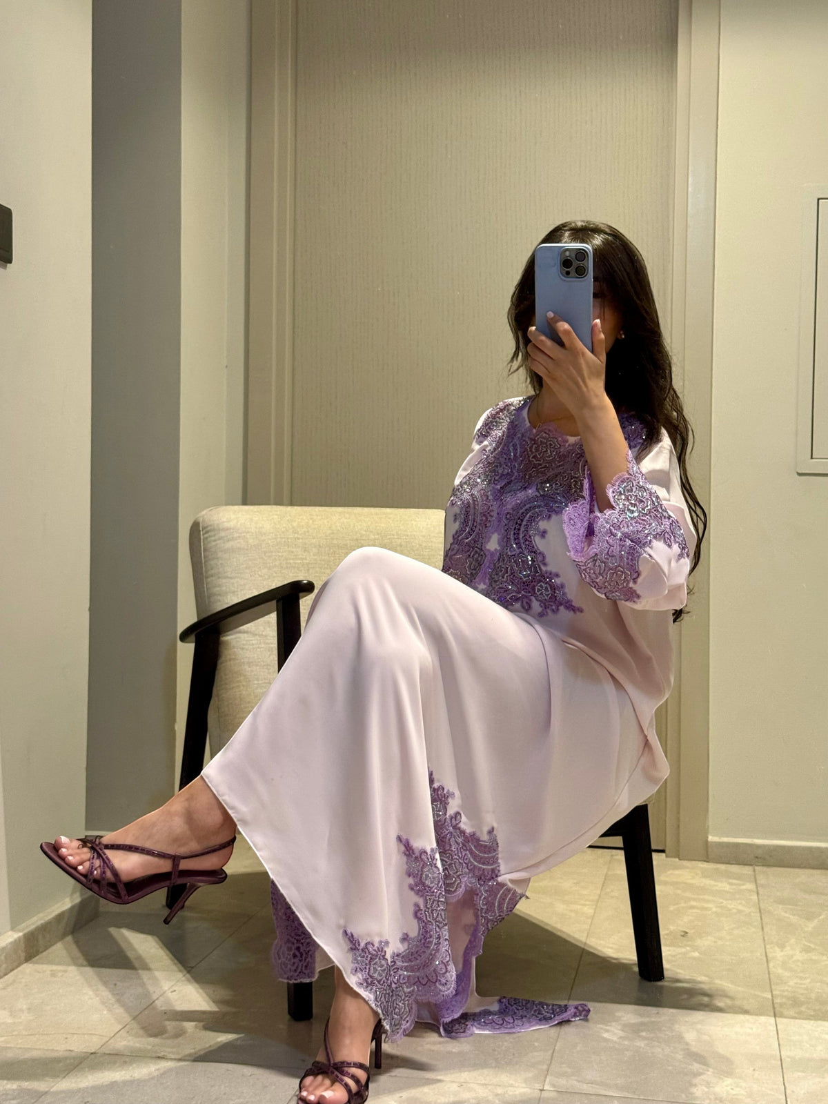 Lilac Lace Dress