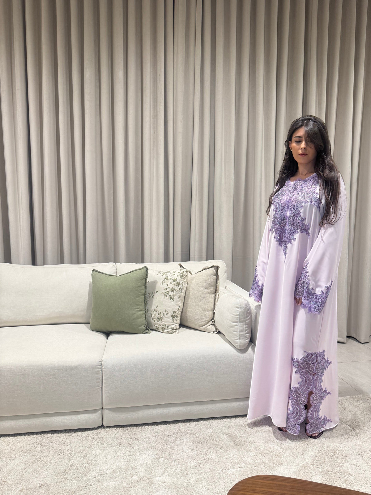 Lilac Lace Dress