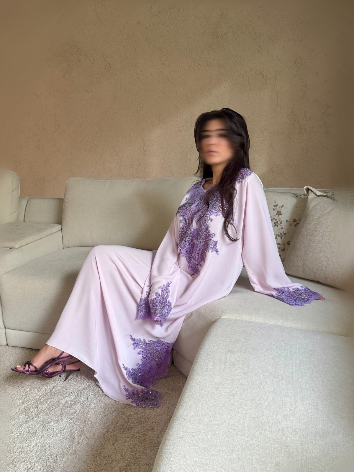 Lilac Lace Dress